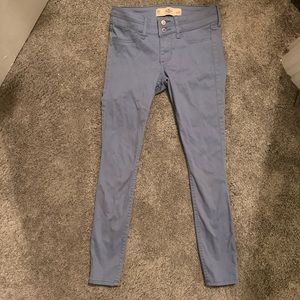 Light blue Hollister crop pants